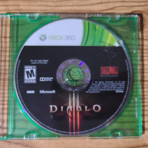 Diablo III XBOX 360 Game (Disc only) - Picture 1 of 3